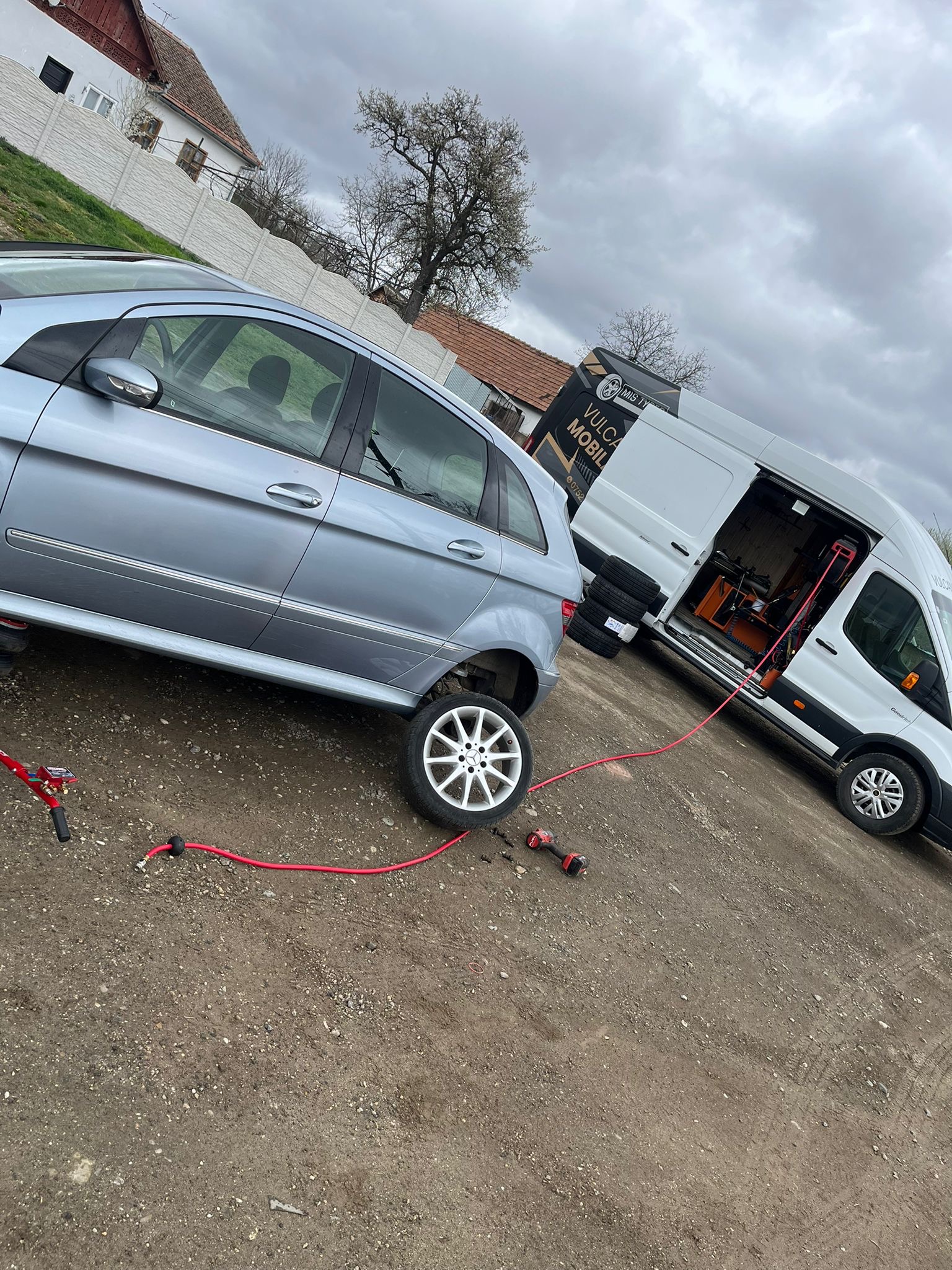 Intervenție outdoor